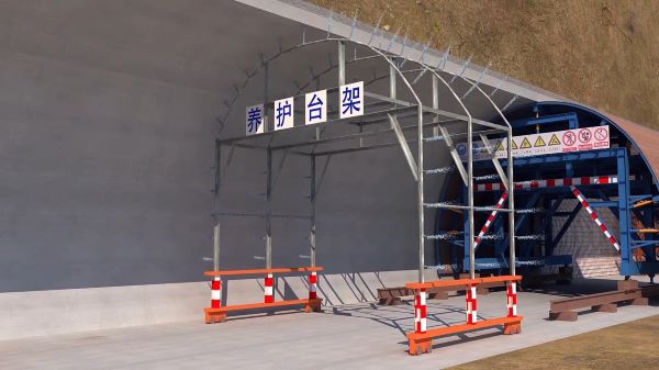 东市区隧道施工动画制作公司 - 隧道施工工艺和施工方法 - 隧道施工汇报动画视频 - bim 工程施工动画